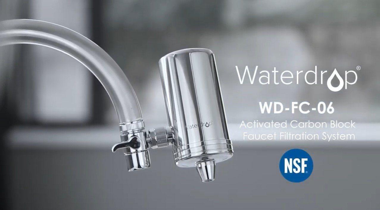Waterdrop Wasserhahn Wasserfilter System Edelstahl FC-06