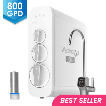 800 GPD Tankloses RO-System mit UV-Sterilisationslicht - Waterdrop G3P800