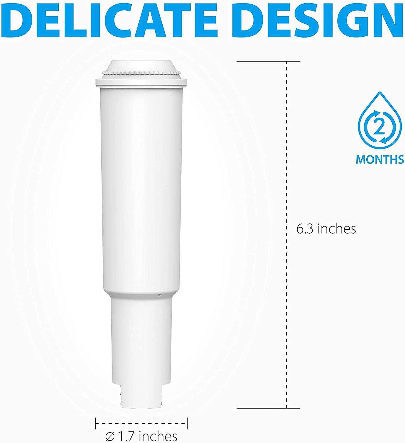 Waterdrop Ersatz Filterpatrone für Jura® Claris® White Filterpatrone
