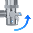 Waterdrop Arbeitsplatten-Wasserfilter-System für Wasserhähne CTF-01