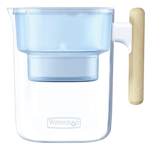 Waterdrop Chubby Pitcher Wasserfilter mit Holzgriff PT-04